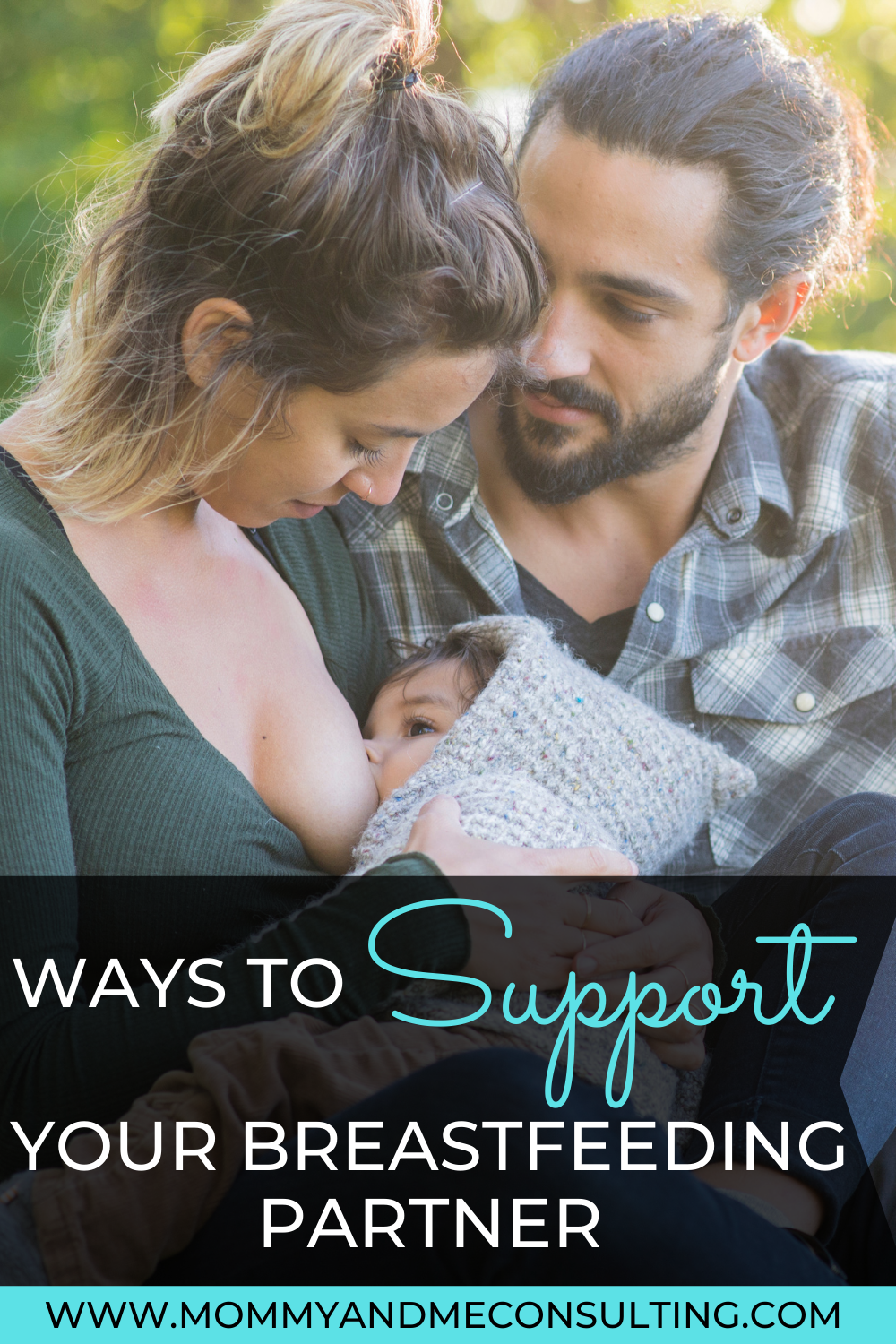 Ways to support your breastfeeding partner pin